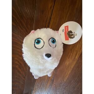 Gidget Plush Toy from The Secret Life of Pets | White Pomeranian Stuffed Animal
